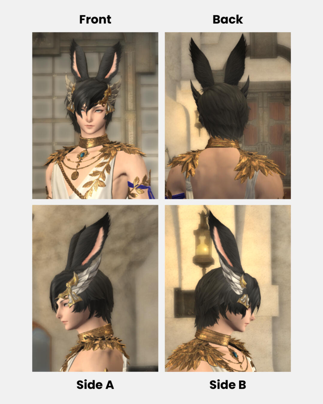 Character References Character references for icon zoomed in front, back, and both sides